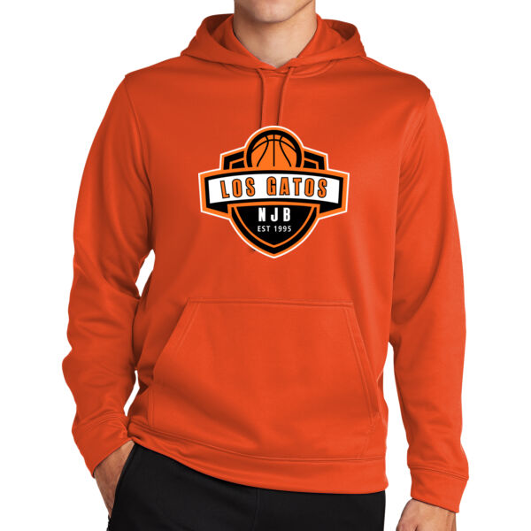 Los Gatos NJB Sport Wick Fleece Hooded Pullover Thumbnail