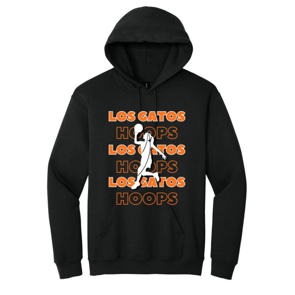 Los Gatos NJB Heavy Blend Hooded Sweatshirt - LG Hoops Girls Thumbnail