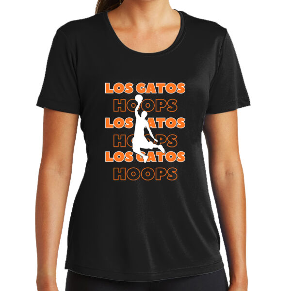 Los Gatos NJB Ladies PosiCharge Competitor Tee - LG Hoops Boys Thumbnail