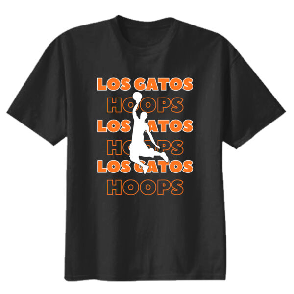 Los Gatos NJB Youth Heavy Cotton 100% Cotton T Shirt - LG Hoops Boys Thumbnail