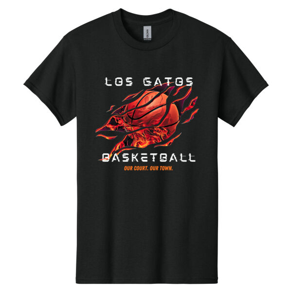 Los Gatos NJB Heavy Cotton 100% Cotton T Shirt - FireGlitch Thumbnail