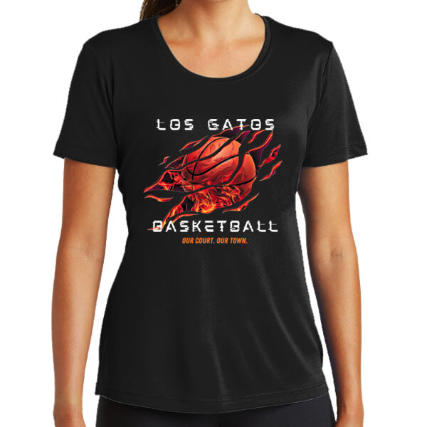 Los Gatos NJB Ladies PosiCharge Competitor Tee - FireGlitch Thumbnail