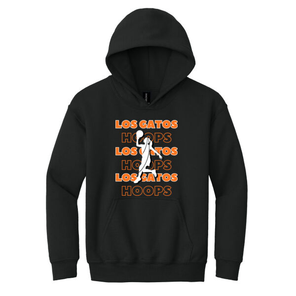 Los Gatos NJB Youth Heavy Blend Hooded Sweatshirt - LG Hoops Girls Thumbnail