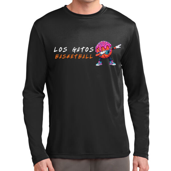 Los Gatos NJB Long Sleeve PosiCharge Competitor Tee - Ice Cream Thumbnail