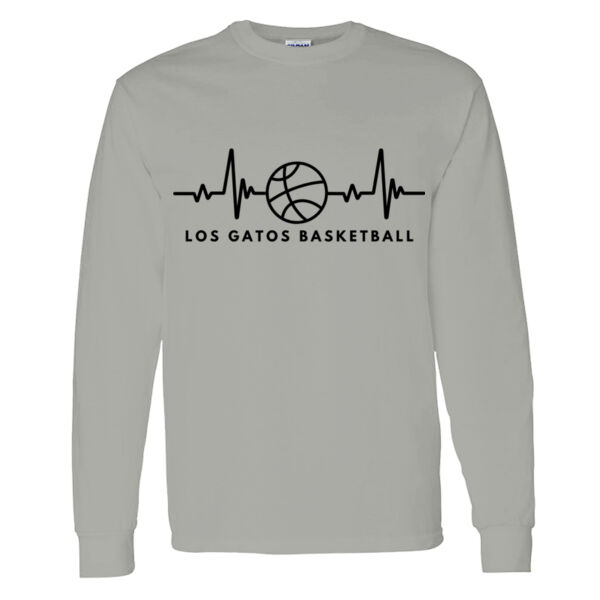 Los Gatos NJB Heavy Cotton 100% Cotton Long Sleeve T Shirt Thumbnail