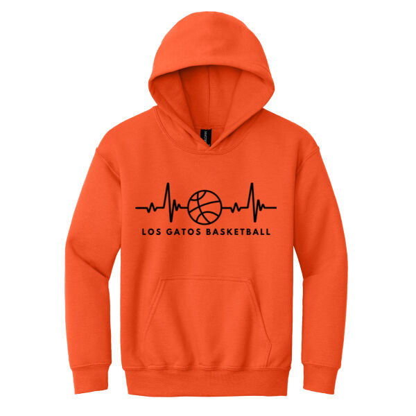 Los Gatos NJB Youth Heavy Blend Hooded Sweatshirt Thumbnail